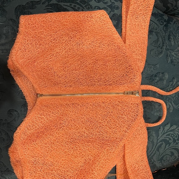 Pink salmon fashion top - Picture 2 of 3